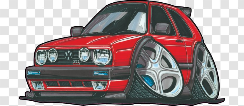 City Car Volkswagen Golf Compact - Mk2 Transparent PNG