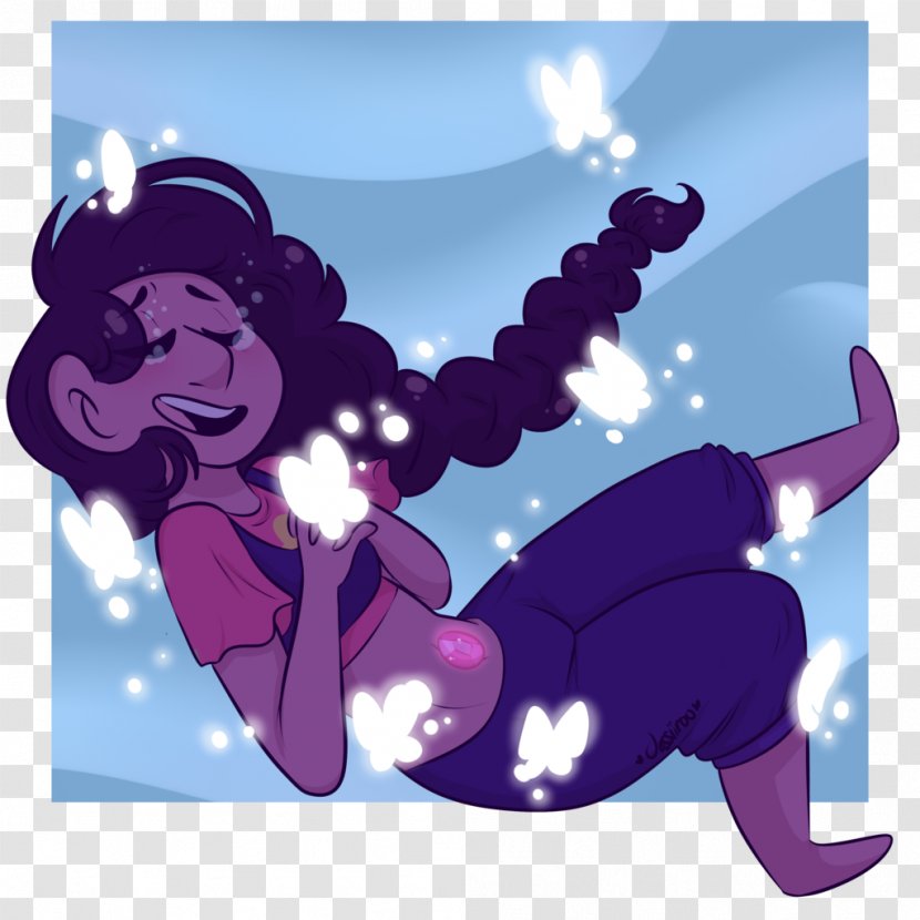 Here Comes A Thought Fan Art Stevonnie Fiction - Heart - Daff Transparent PNG