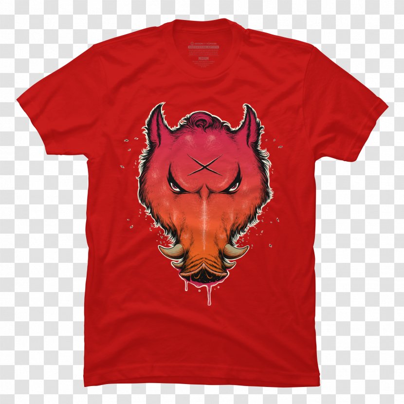 T-shirt Clothing Fashion Raglan Sleeve - Boar Transparent PNG