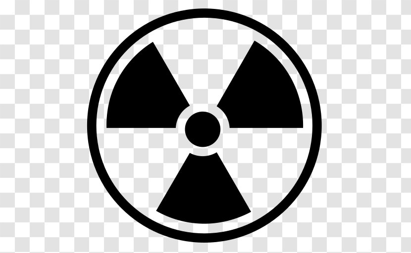 Hazard Symbol Radiation Radioactive Decay - Background Transparent PNG