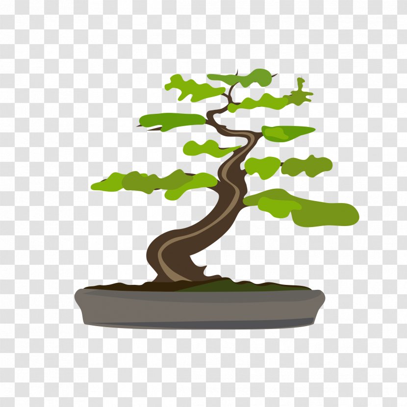 Bonsai Tree Flowerpot Sageretia Theezans Clip Art - Plant Transparent PNG