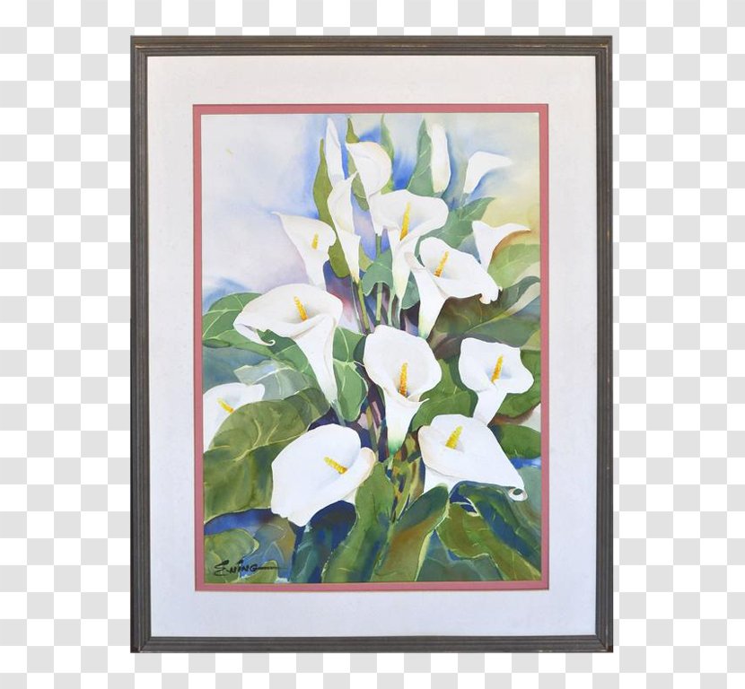 Floral Design Watercolor Painting Artist - Artwork Transparent PNG