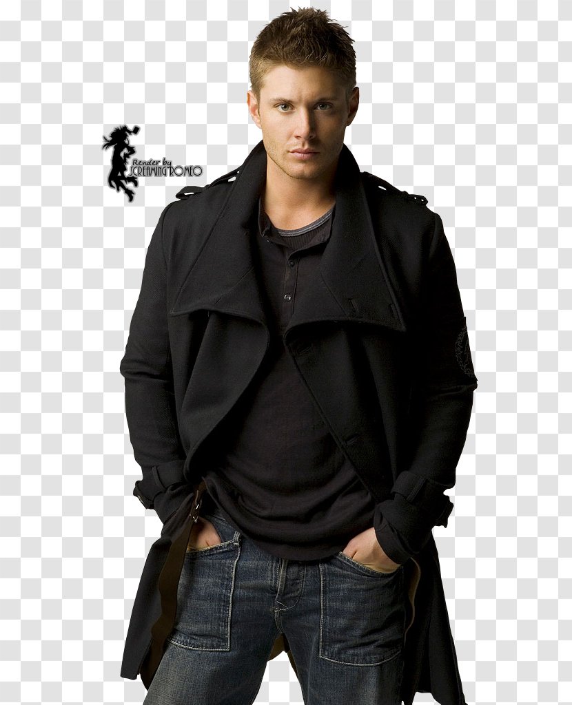 Jensen Ackles Dean Winchester Supernatural Sam Castiel - Jacket - Transparent Transparent PNG
