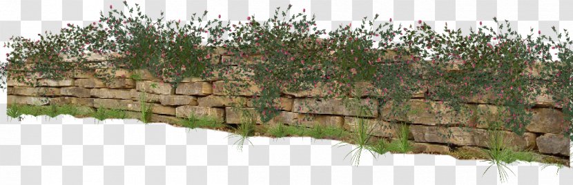 Stone Wall Garden - Home Fencing - Fence Transparent PNG