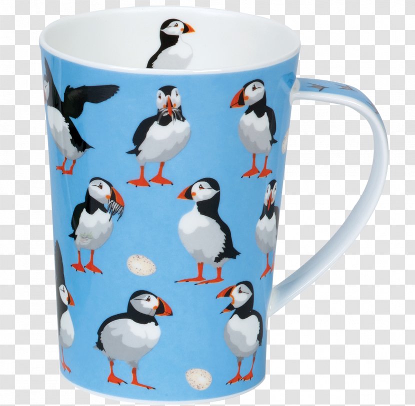 Dunoon Argyll Bird World Puffins 17.6oz Mug M Wessex Gilded Lace - Puffin Transparent PNG