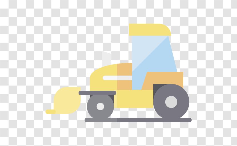 Transport Locomotive Icon - Tractor - Shovel Machine Transparent PNG