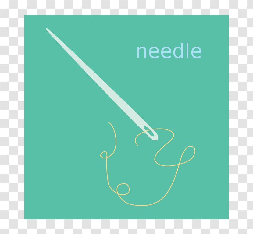 Wikimedia Commons Foundation Creative Wikipedia - Sewing Needle Transparent PNG