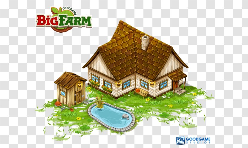 Goodgame Big Farm Studios Online Game - Silhouette - House Transparent PNG