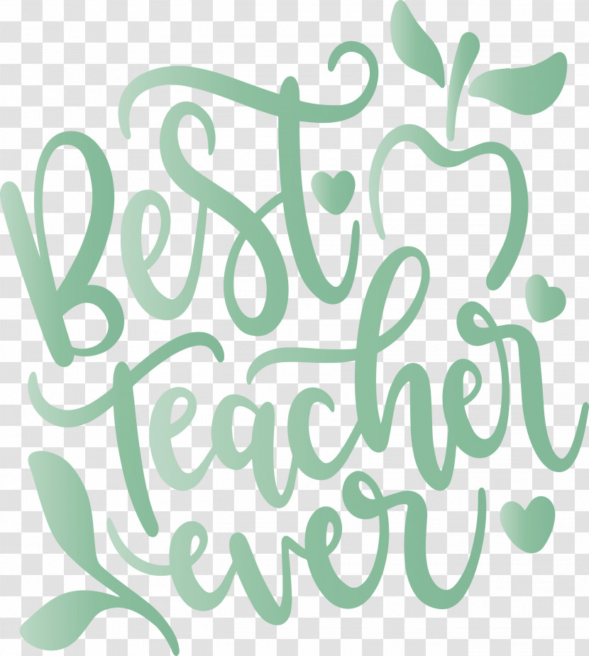 Teachers Day Best Teacher Transparent PNG