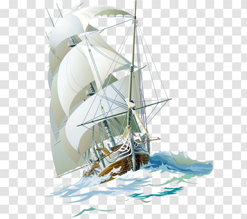 Sailboat Sailing Ship - Boat Transparent PNG