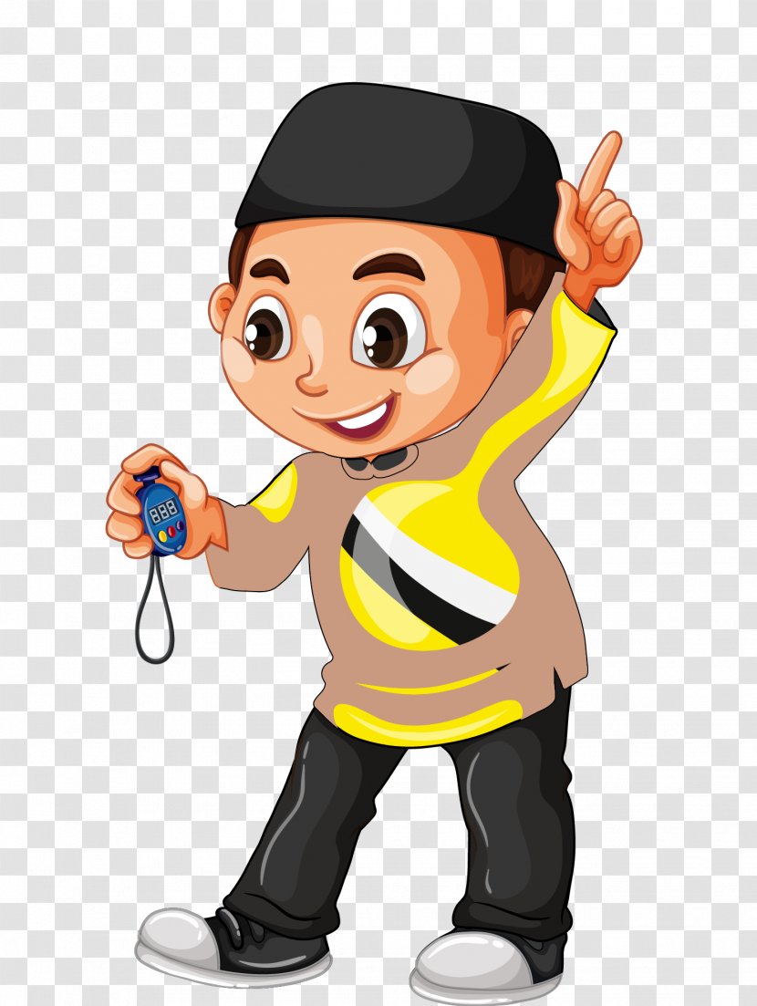 Muslim Islam Clip Art - Human Behavior - Vector Boy Transparent PNG