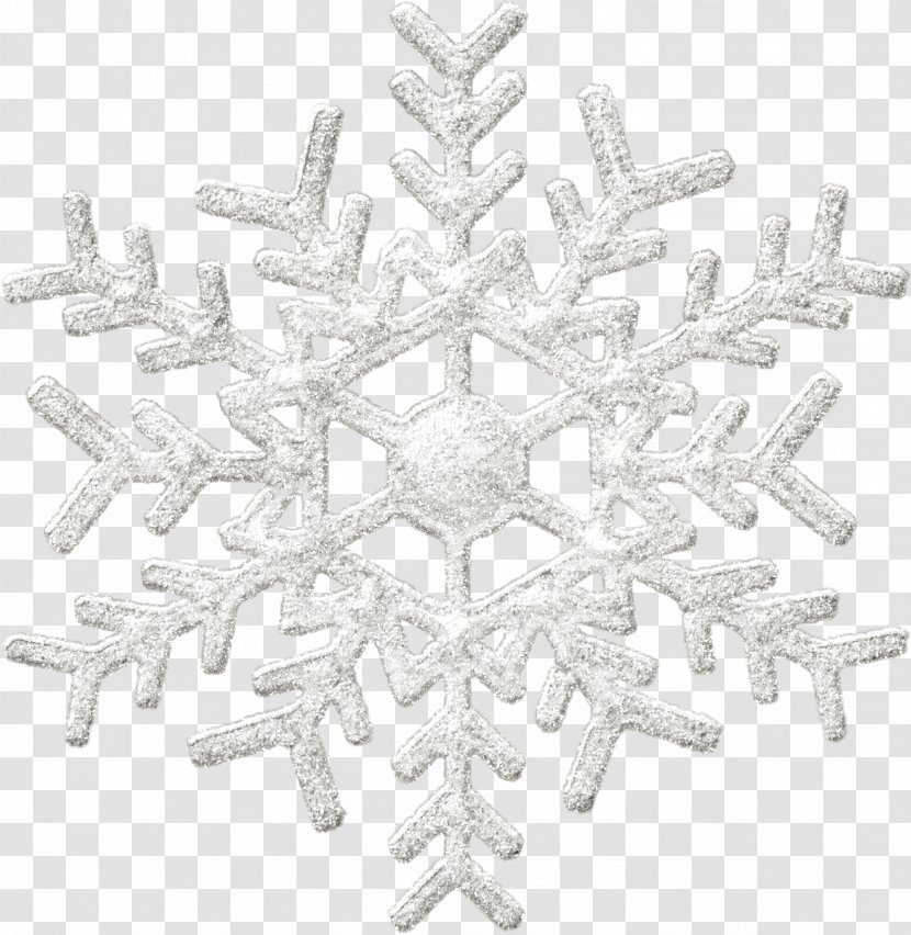 Snowflake - White - Image Transparent PNG