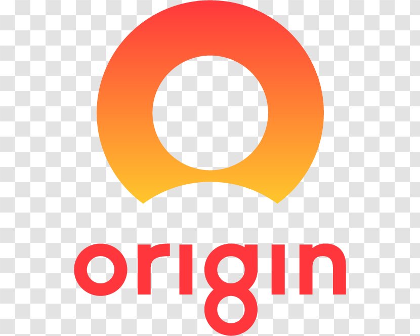 Australia Origin Energy Natural Gas Logo - Orange Transparent PNG