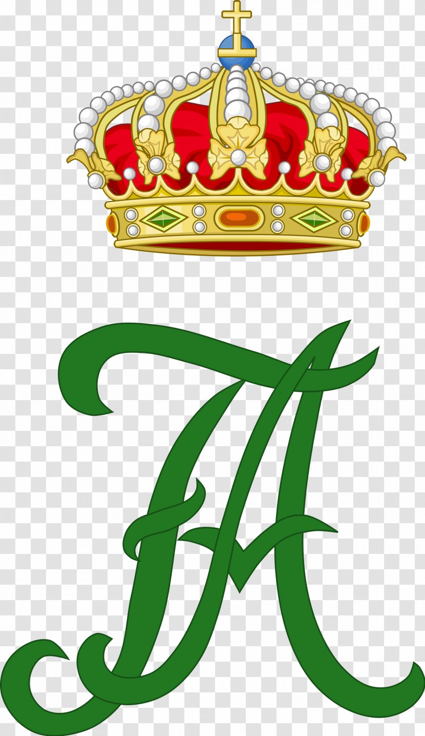 Royal Cypher Monogram Monarch Emperor Duke - George Ii Of Great Britain - Leaf Transparent PNG