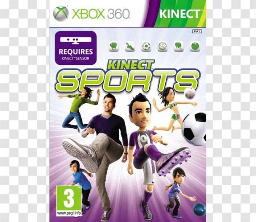 Kinect Sports: Season Two Xbox 360 Adventures! - Technology - Microsoft Transparent PNG