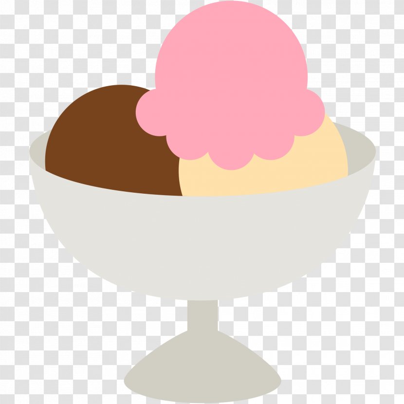 Ice Cream Frozen Yogurt Emoji Gelato Food Transparent PNG