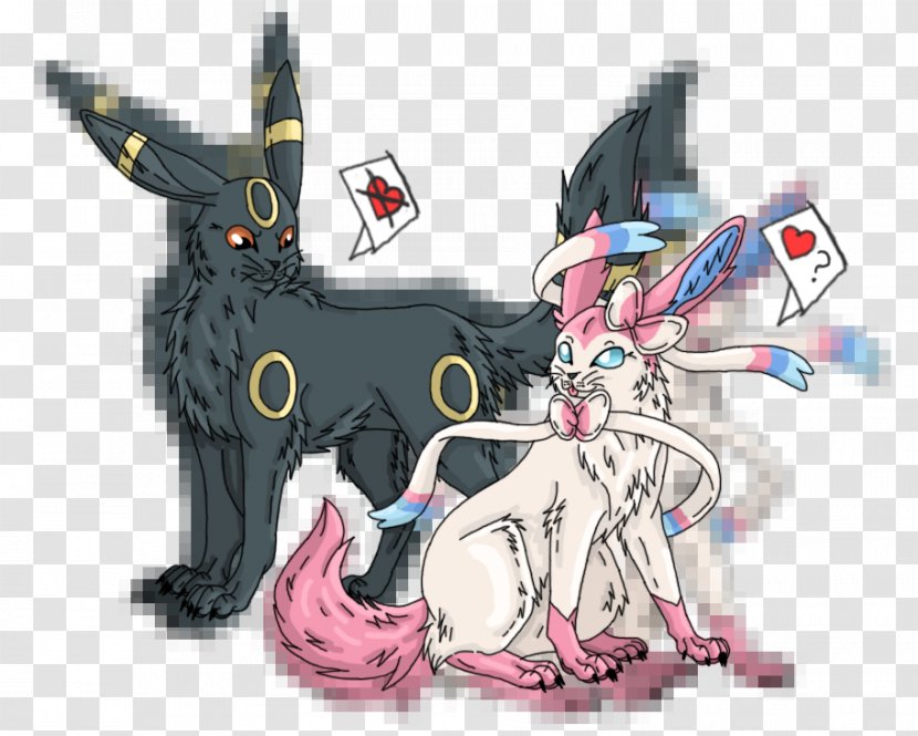 Pokémon X And Y Umbreon Sylveon Eevee - Heart - Breaking Transparent PNG