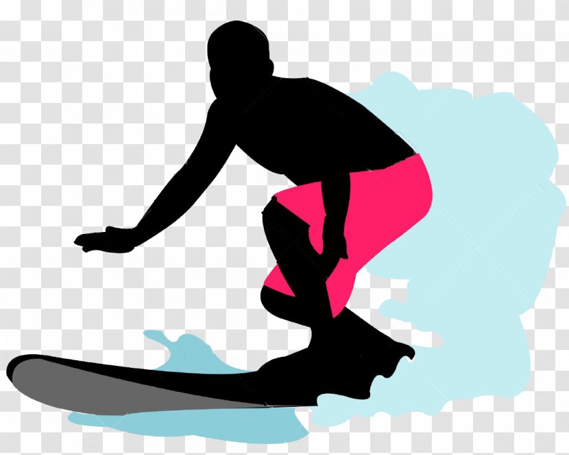 Vector Graphics Stock Photography Silhouette Illustration Surfing - Jumping Transparent PNG