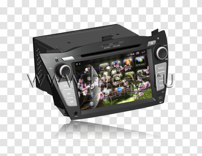 Car Hyundai Ix35 DVD Player Tucson Transparent PNG