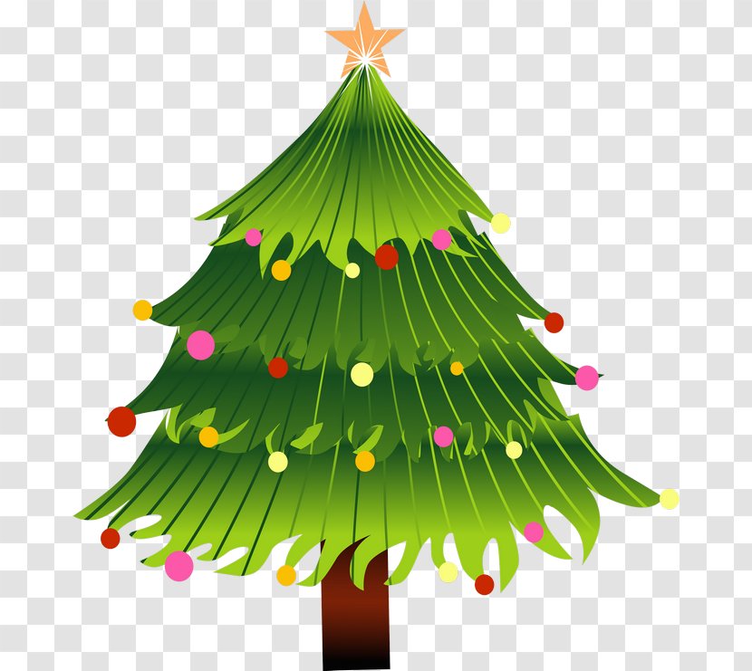 Christmas Tree Ornament Illustration - Fir - Pretty Green Transparent PNG