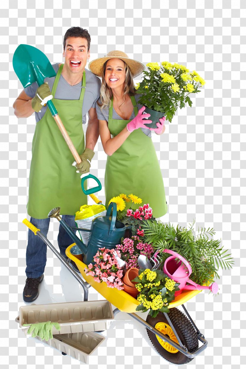 Gardening Computer File - Plant - Creative Male And Female Couple Transparent PNG