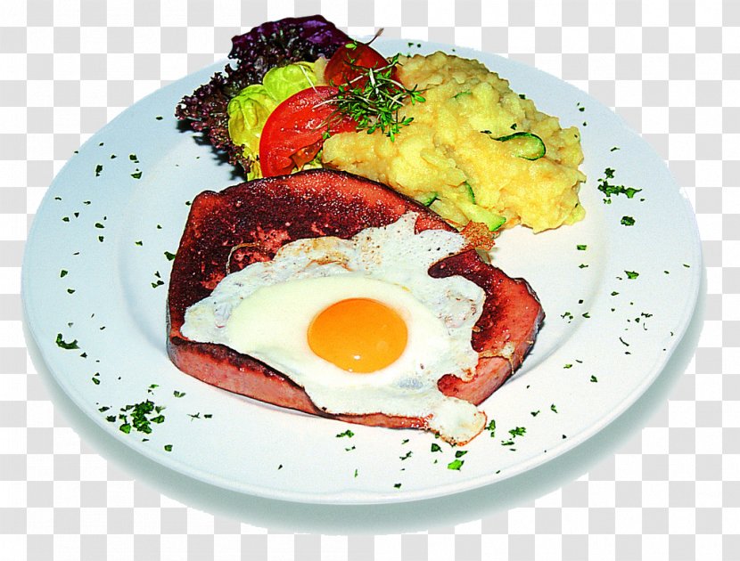 Fried Egg Full Breakfast European Cuisine Beefsteak - Dish - Western Dishes Steak Menu Transparent PNG