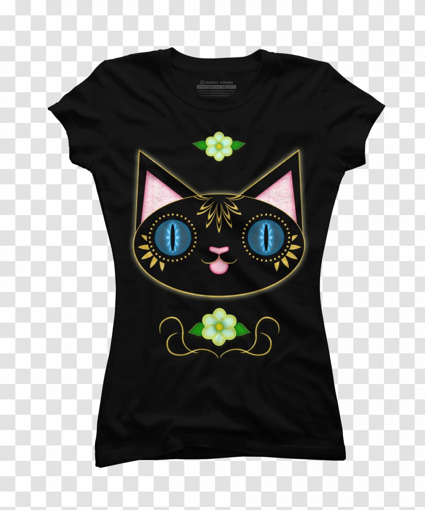 T-shirt Top Hoodie Clothing Fashion - Green - Cat Lover T Shirt Transparent PNG