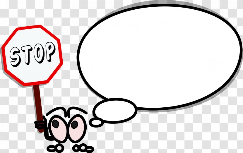 Speech Balloon Clip Art - Stopping Transparent PNG