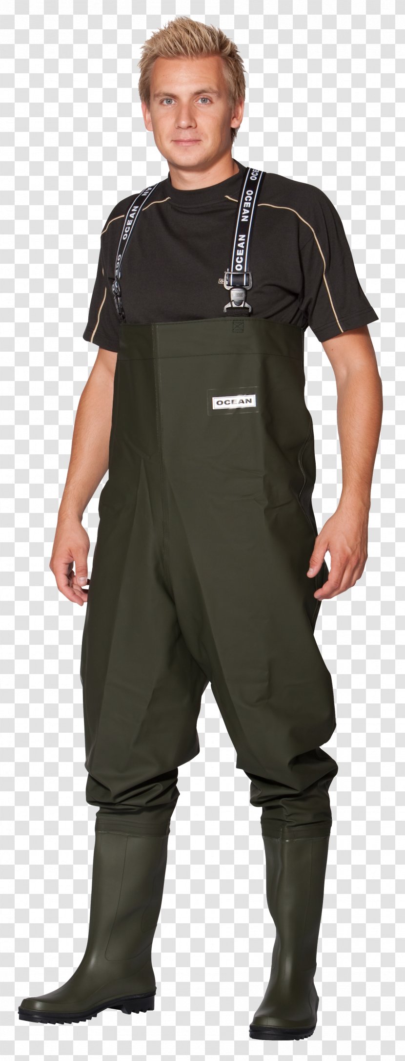 Waders Wellington Boot Braces Fishing - Cartoon Transparent PNG