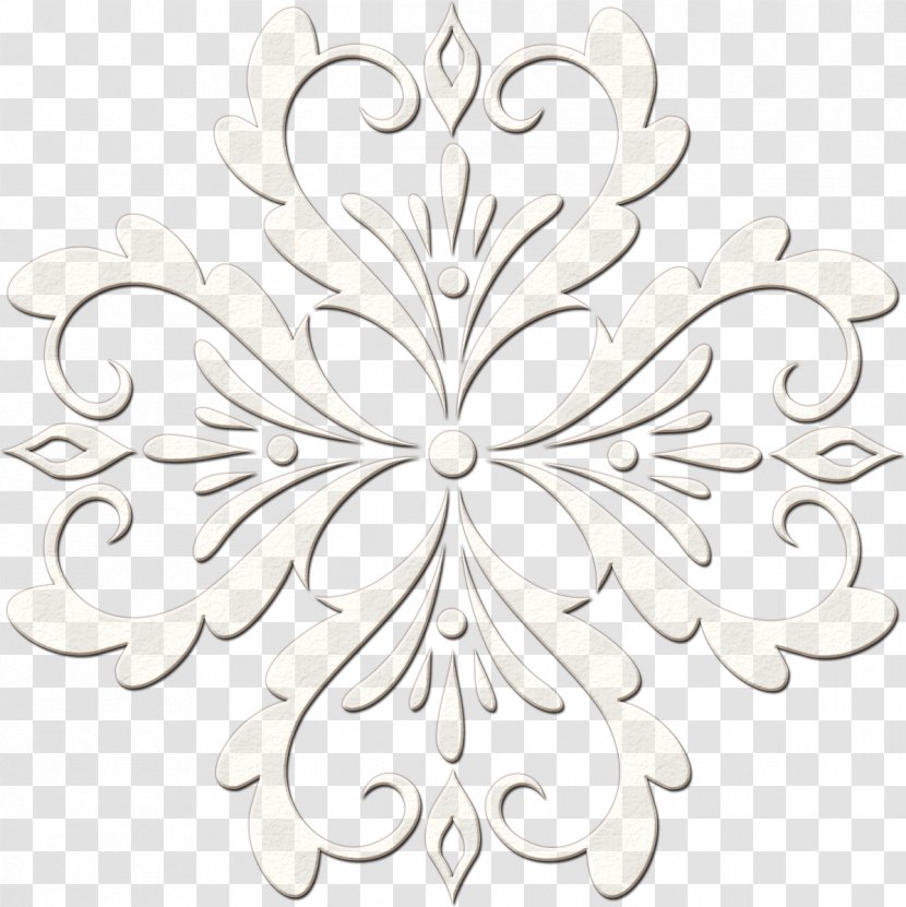 Floral Design Pattern Engraving Decorative Arts - White Transparent PNG