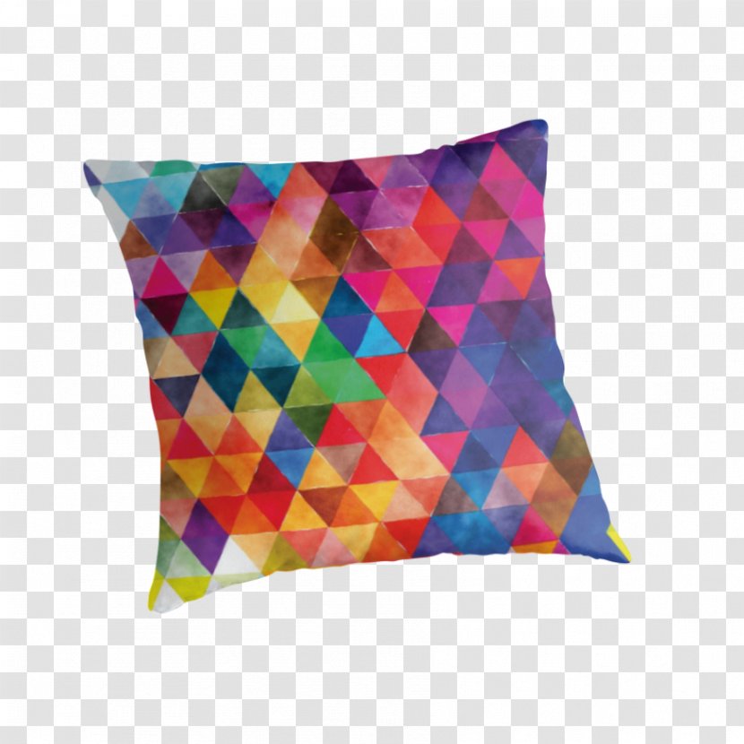 IPhone 6 Throw Pillows Cushion Thin-shell Structure - Textile - Triangle Pattern Transparent PNG