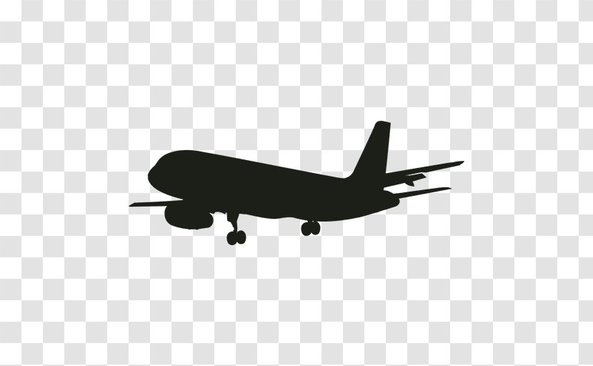 Airplane Flight Aircraft Spotting Airport - Aviation - Plane Silhouette Figures Material Transparent PNG