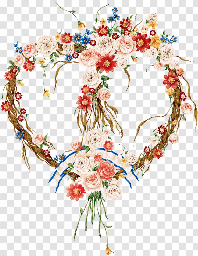 Valentines Day Background - Cut Flowers - Wildflower Bouquet Transparent PNG