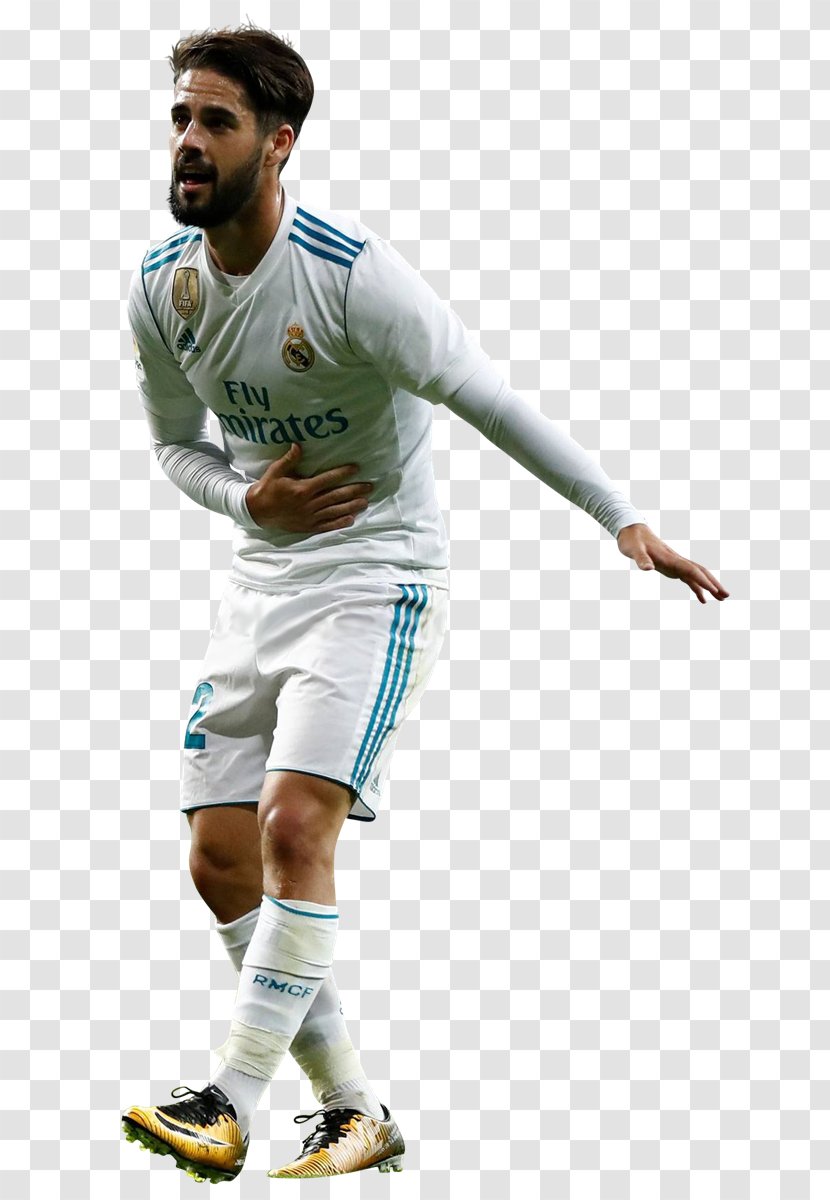 Isco Real Madrid C.F. Spain National Football Team 2018 FIFA World Cup UEFA Super - Sportswear Transparent PNG