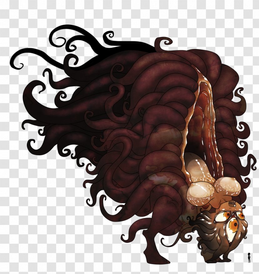 Octopus Illustration Legendary Creature - Cephalopod - Organism Transparent PNG