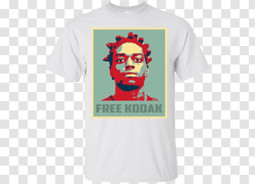 T-shirt Kodak Black Hoodie Sleeve - Red Transparent PNG