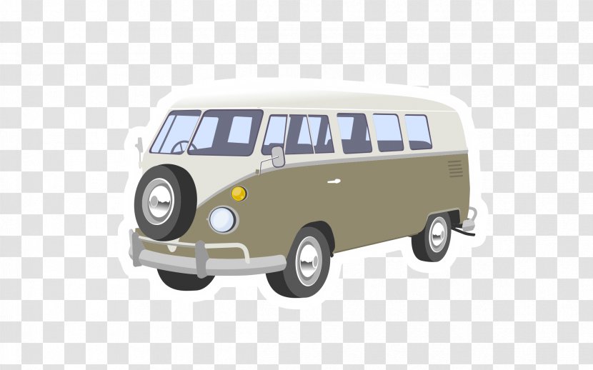 Volkswagen Type 2 Minivan Car Clip Art - Transporter Transparent PNG