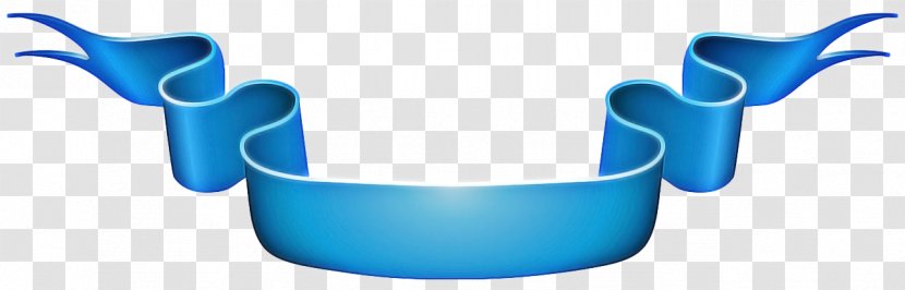 Background Banner Ribbon - Plastic - Blue Transparent PNG