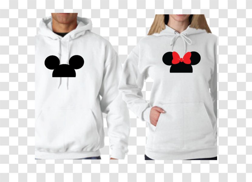Hoodie T-shirt Minnie Mouse Sweater - Clothing Transparent PNG