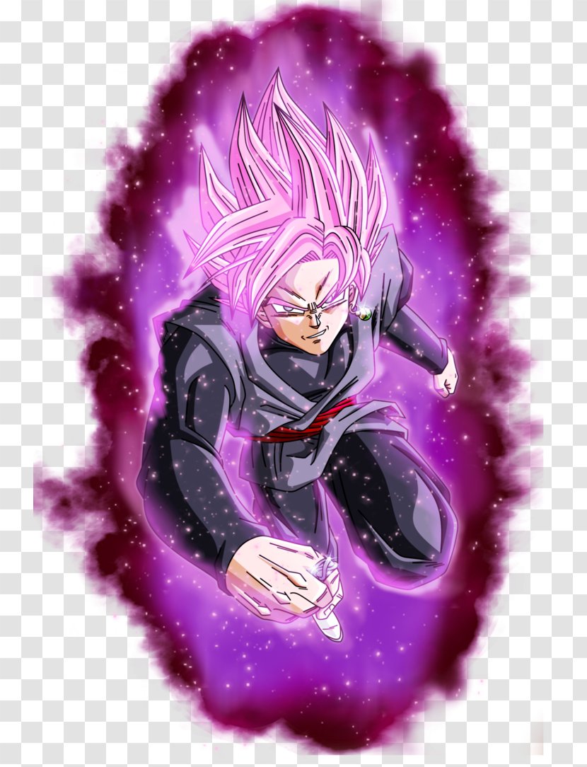 Goku Black Super Saiyan Dragon Ball - Silhouette - Aura Transparent PNG