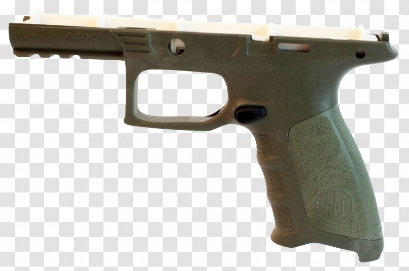 Trigger Beretta APX Firearm Pistol - Watercolor - Tactical Shooter Transparent PNG