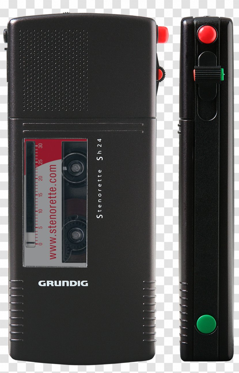 Grundig SH 10 Dictation Machine Stenorette Cassette Tape - Analog Signal - Legal Advice Flyers Transparent PNG