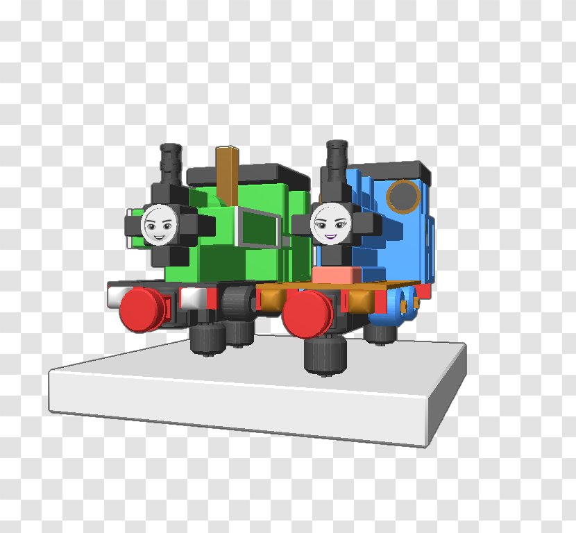 Thomas Gordon The Big Engine Locomotive Toy Block - Track Gauge Transparent PNG