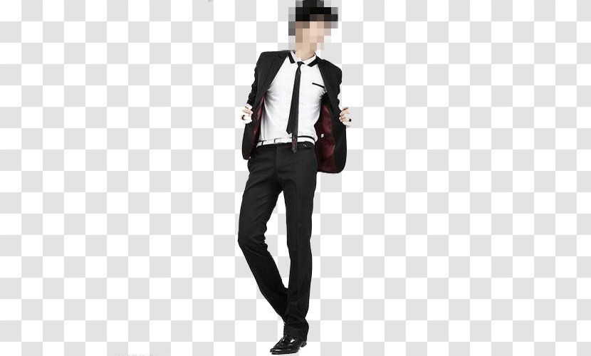 Trousers Suit Necktie Costume - Gentleman - Show Transparent PNG