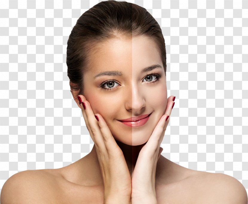 Sun Tanning Sunless Skin Whitening Cosmetics - Jaw - Spray Tan Transparent PNG