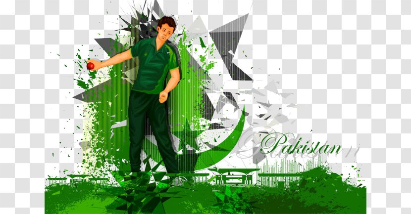 Pakistan National Cricket Team Super League Illustration - Stock Photography - Green Transparent PNG