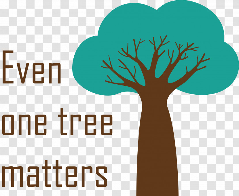 Even One Tree Matters Arbor Day Transparent PNG