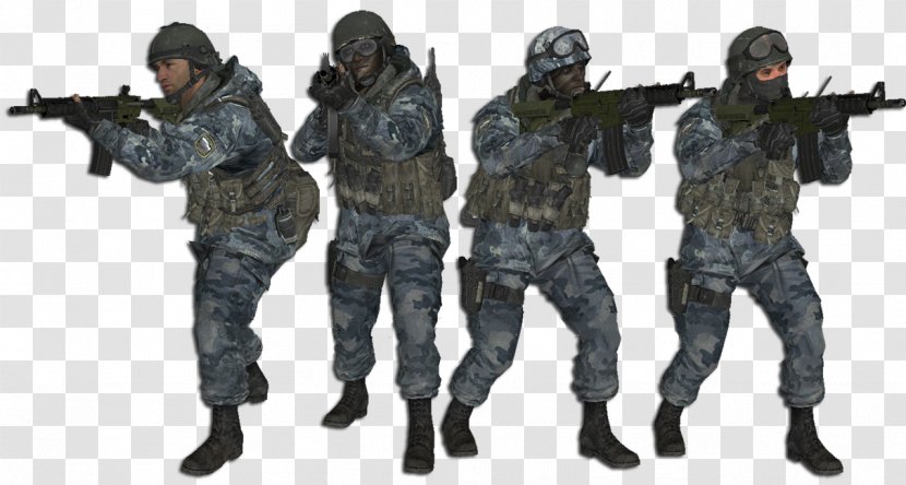 Counter-Strike: Source The Orange Box Infantry Call Of Duty: Modern Warfare 2 3 - Duty - Soldiers Transparent PNG