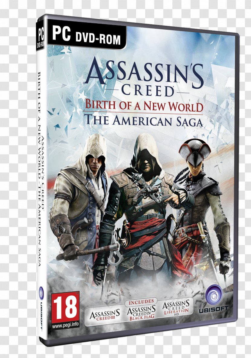 Assassin's Creed III: Liberation IV: Black Flag Creed: The Americas Collection Unity - Xbox 360 - October Day Transparent PNG