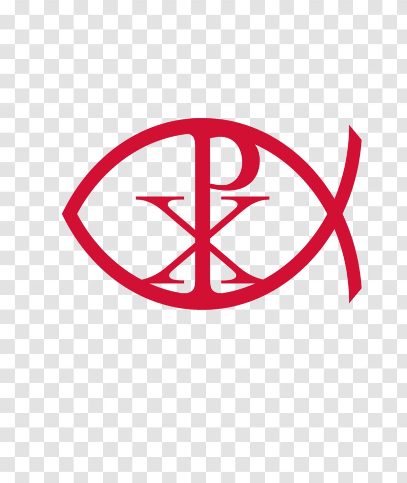 Ichthys Christian Symbolism Labarum Chi Rho - Church - Symbol Transparent PNG
